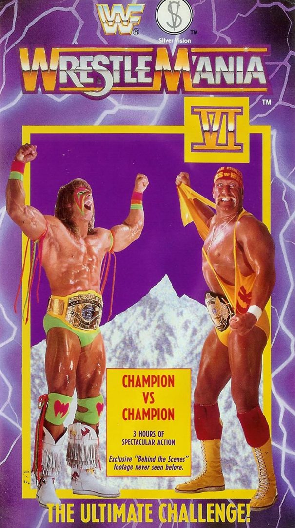 WWF WWE Magazine Wrestlemania VI 6 Hulk Hogan Ultimate Warrior Snake
