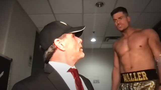 Grayson Waller Confronts Shawn Michaels After NXT Vengeance Day VIDEO