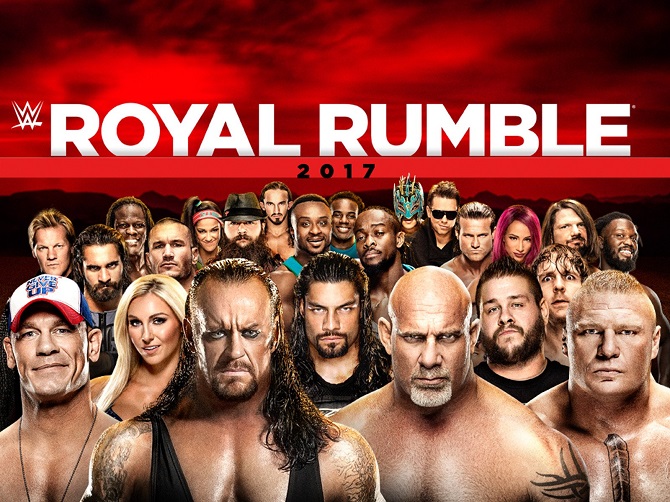 wwe royal rumble 2017 entrants