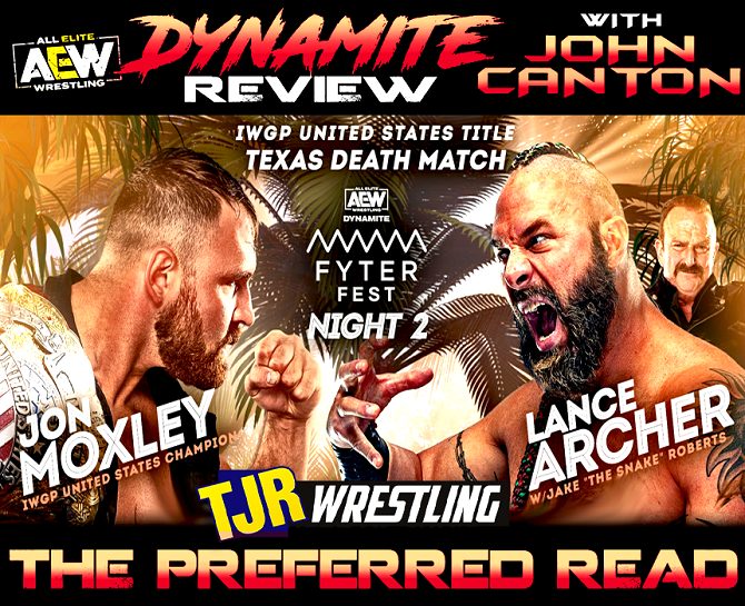 Aew fyter fest jon moxley online