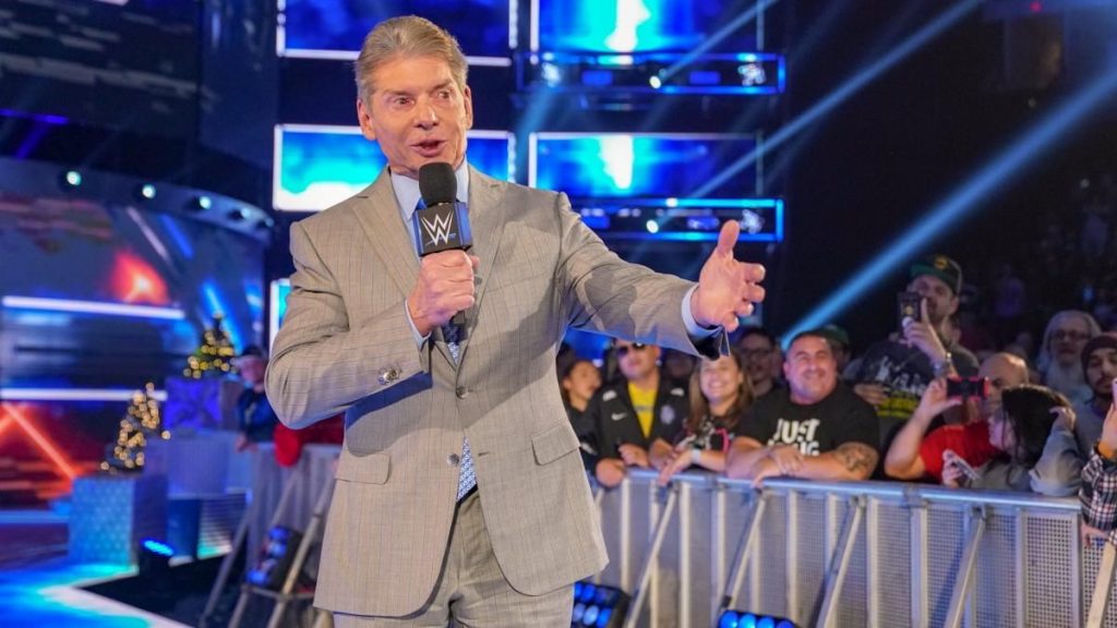 Vince McMahon makes announcement