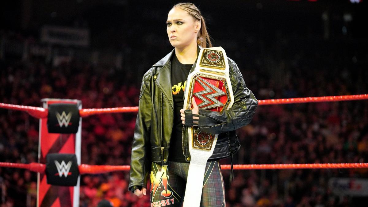 Ronda rousey sale wwe contract