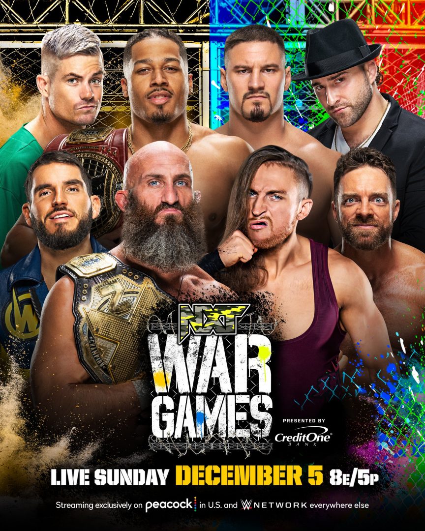 WWE NXT WarGames Lineup Update - Two WarGames Matches Official – TJR ...