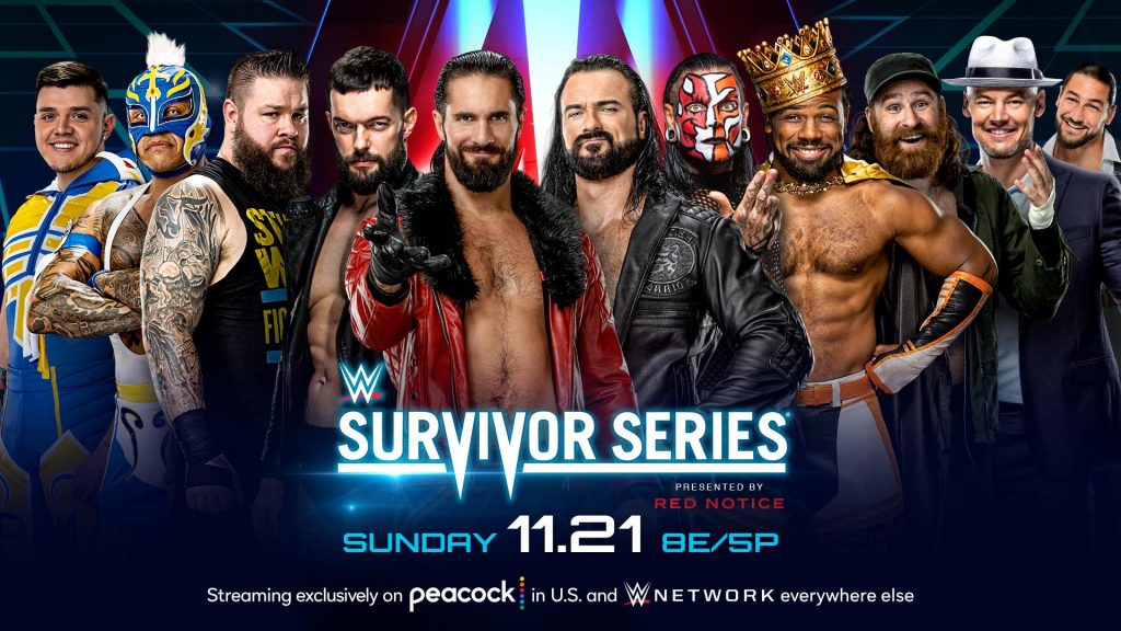 wwe survivor series 2021 raw vs smackdown