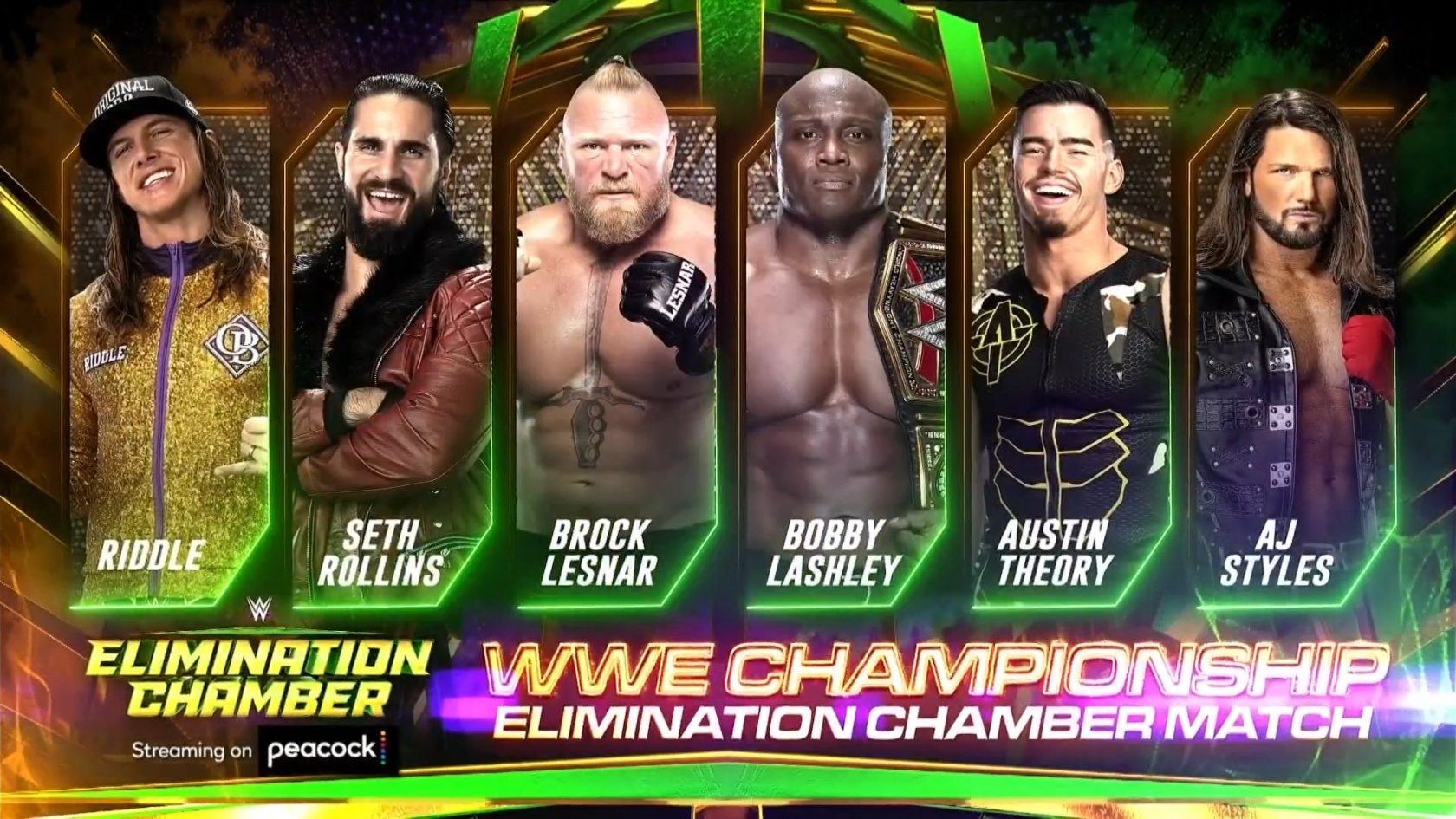 Universal Championship Match Added to WWE Elimination Chamber Event on