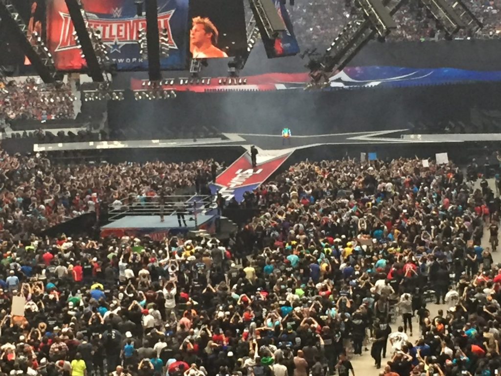 WrestleMania 32 seats
