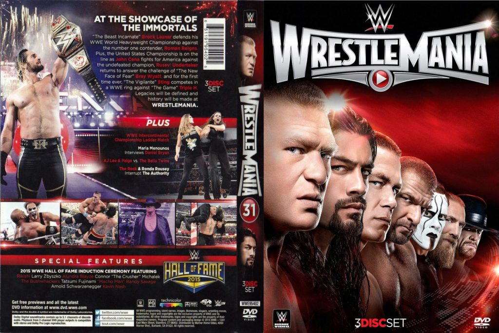 WWE レッスルマニア31 DVD :20240205005747-00619e:恵比寿屋ヤフー 