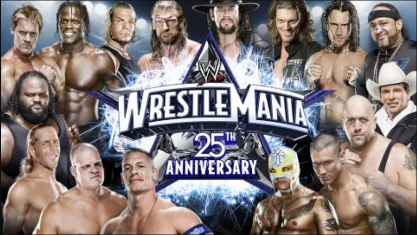 wrestlemania 25 logo