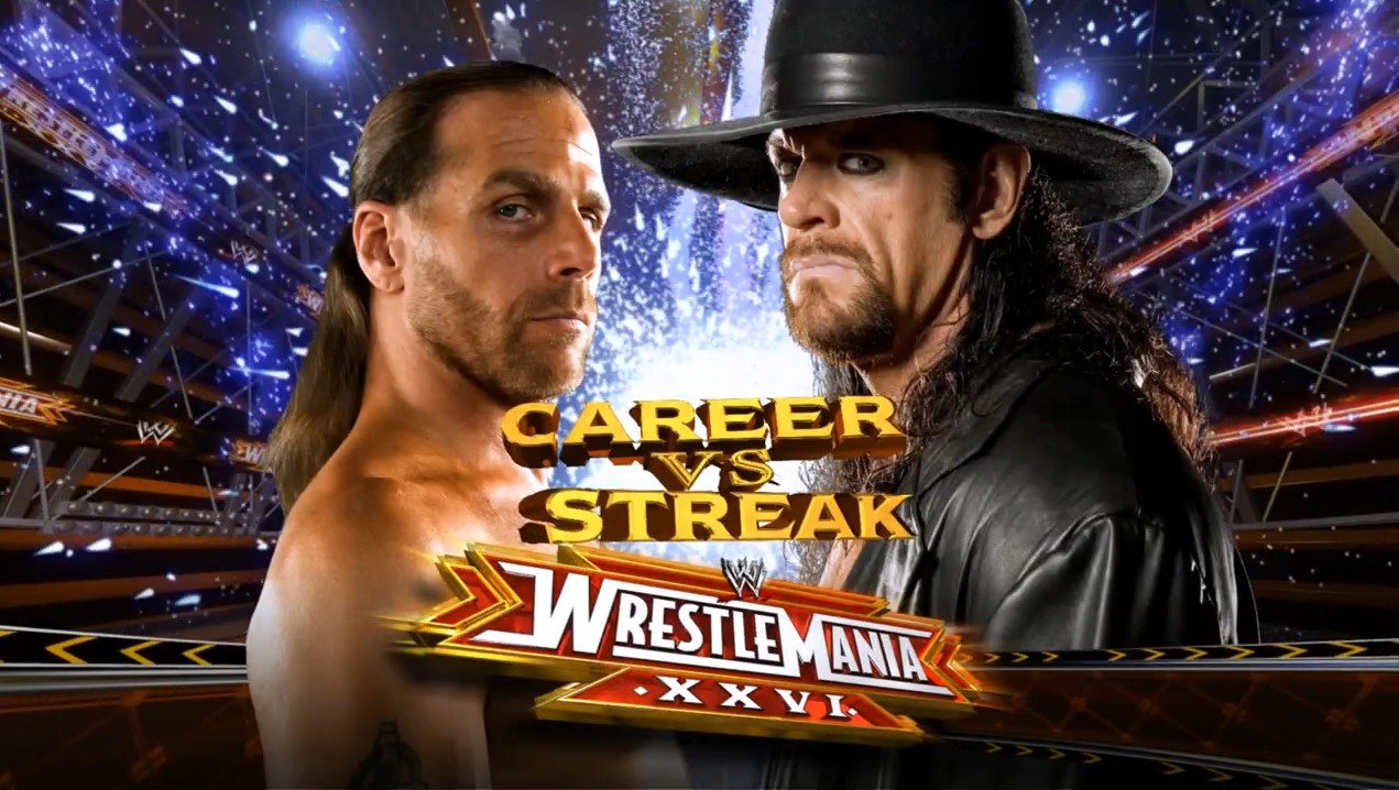 Tjr Wrestlemania S Greatest Matches The Undertaker Vs Shawn Michaels