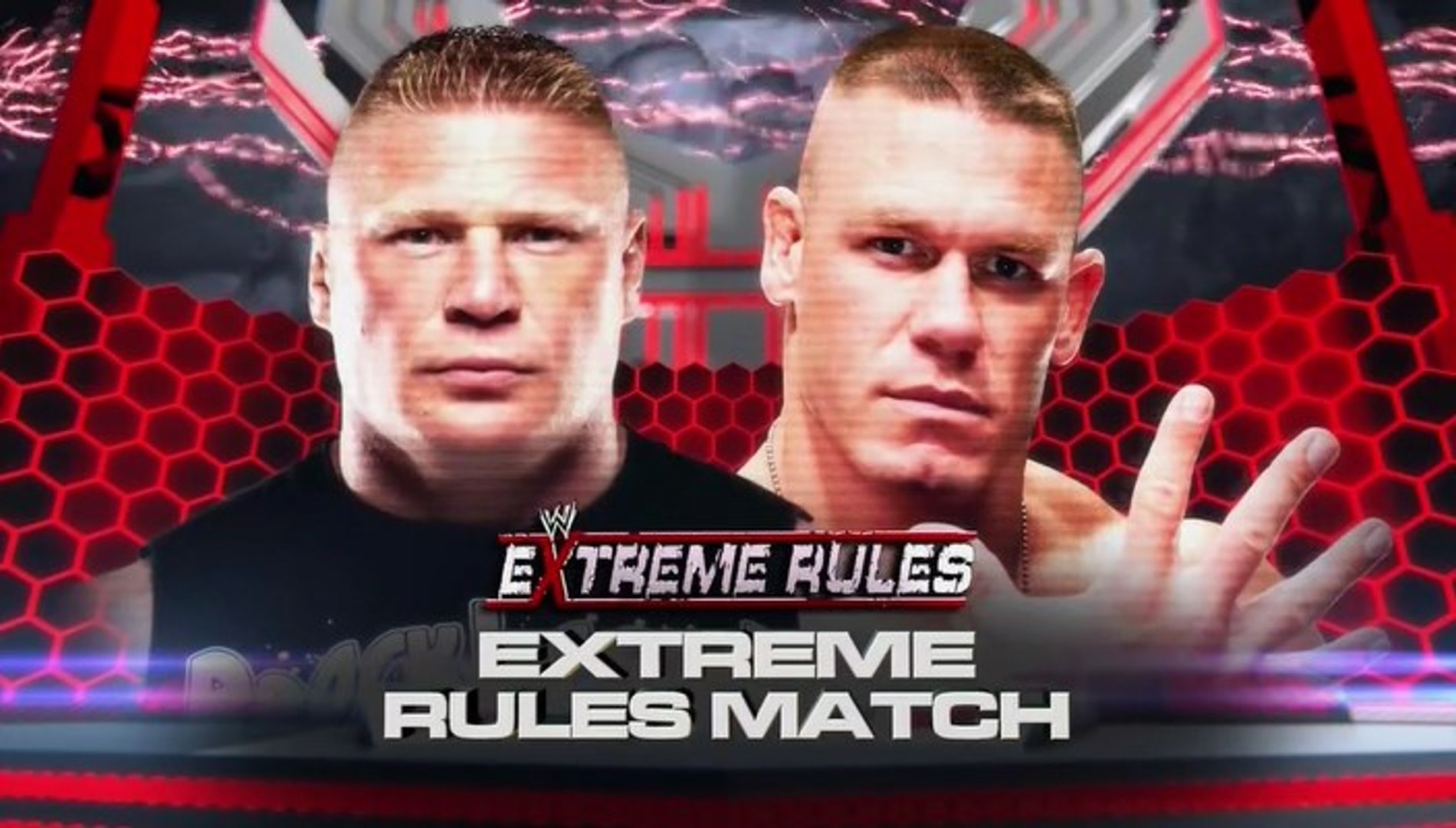 Almost Star Match Reviews John Cena Vs Brock Lesnar WWE Extreme Rules TJR Wrestling