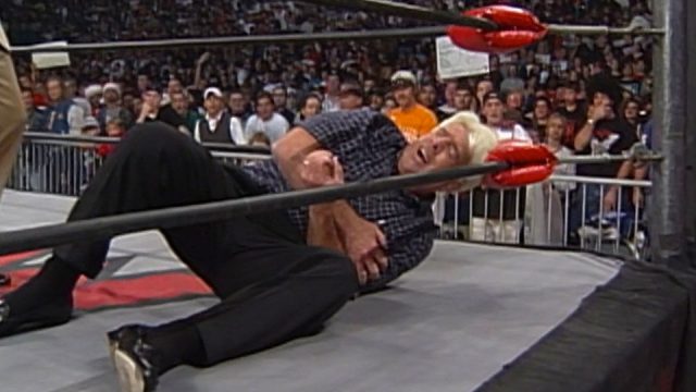 Ric Flair suffers a 'heart attack' on WCW Nitro