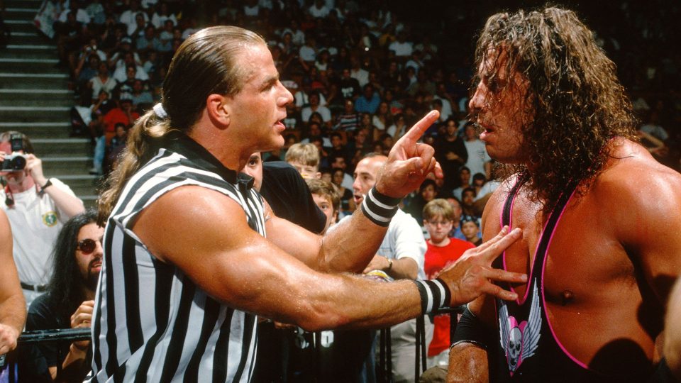 Shawn Michaels warns Bret Hart, SummerSlam 1997