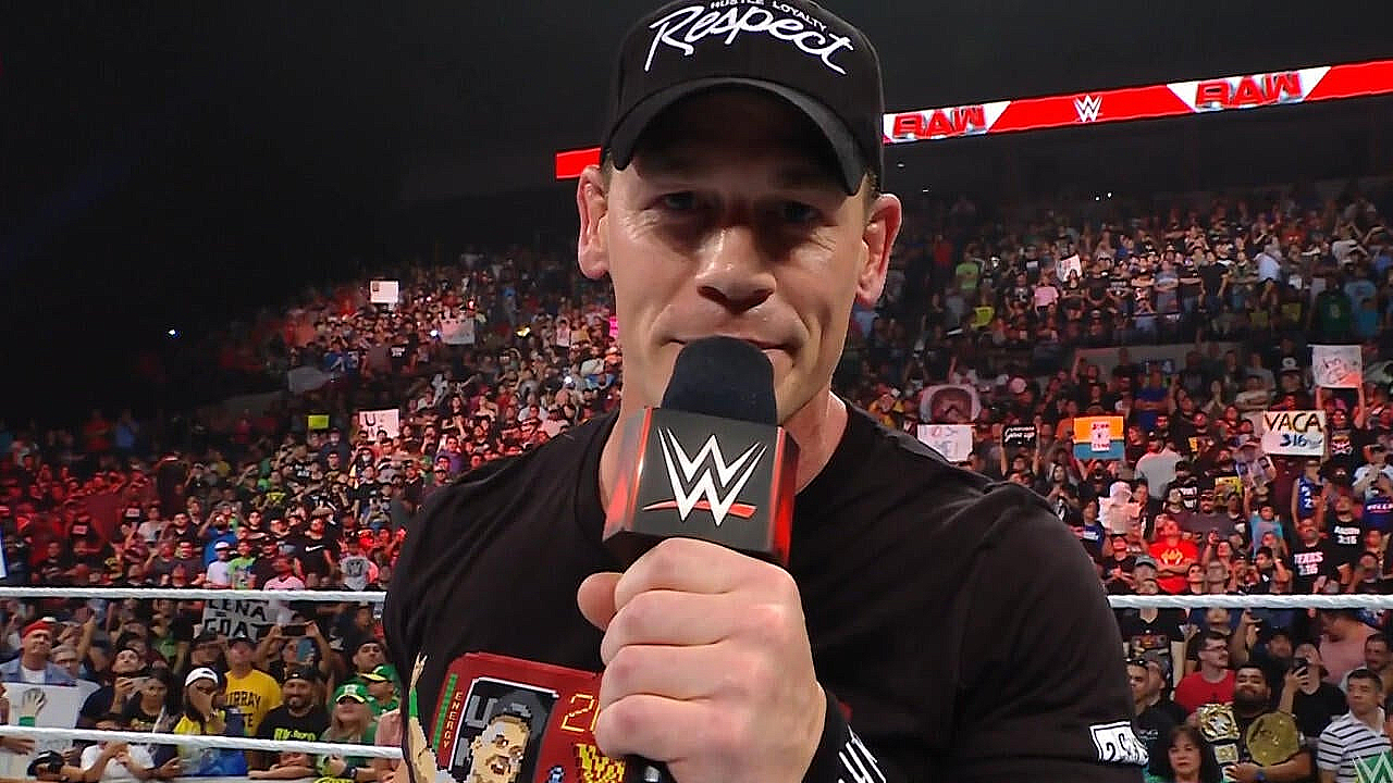 John Cena makes subtle reference to recent viral video at WWE