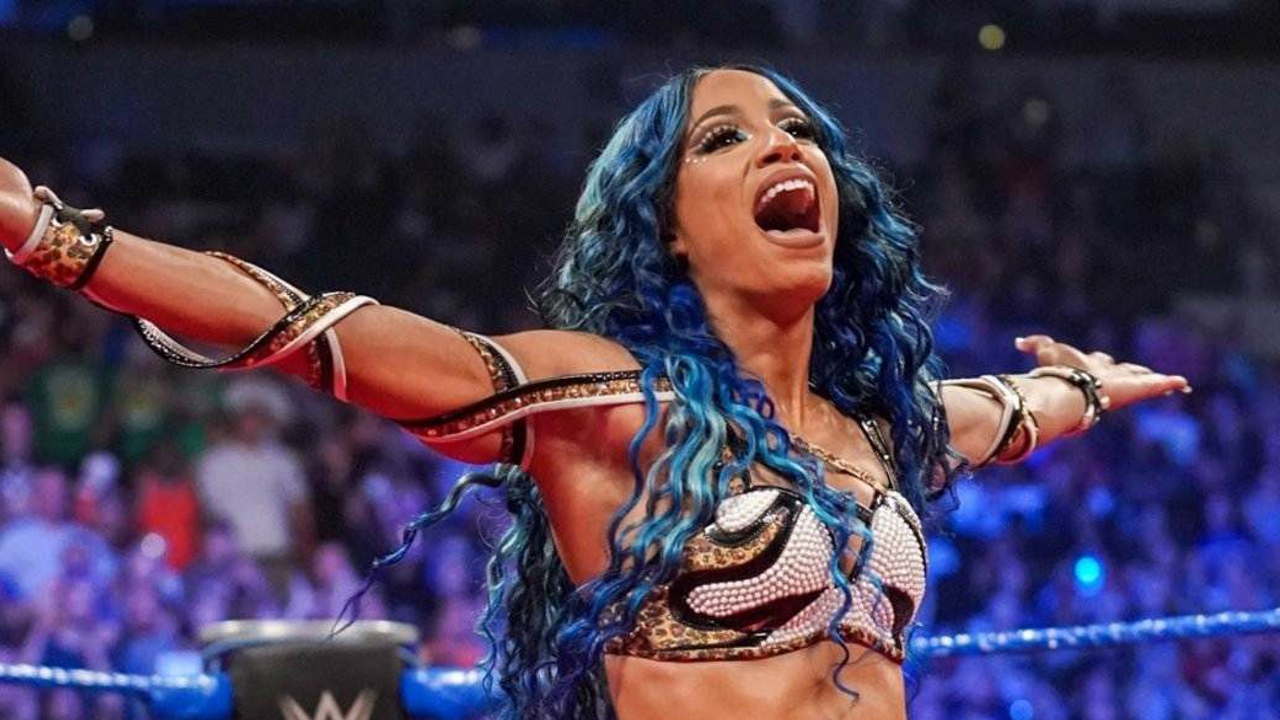 Ex-WWE star Sasha Banks appears at New Japan's Wrestle Kingdom