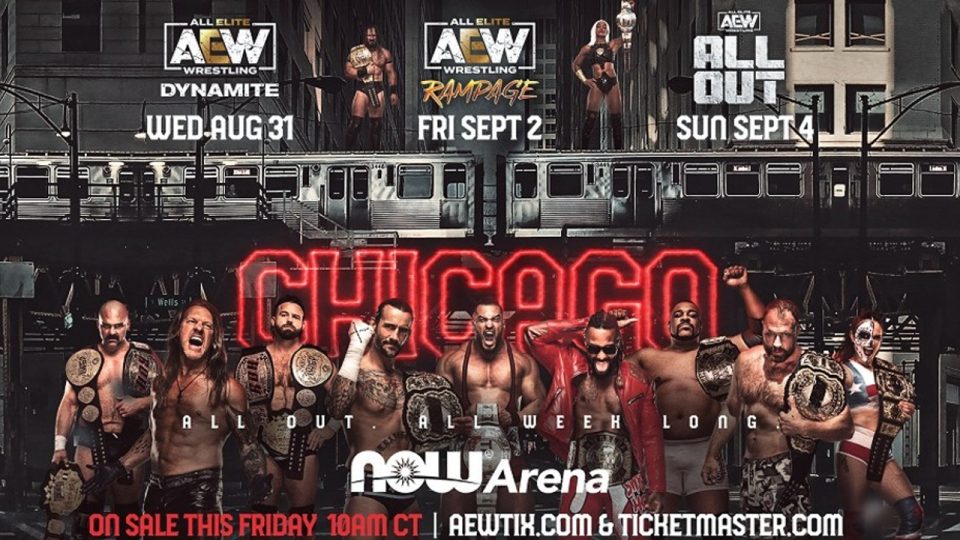 Update On AEW All Out Main Event Plans TJR Wrestling