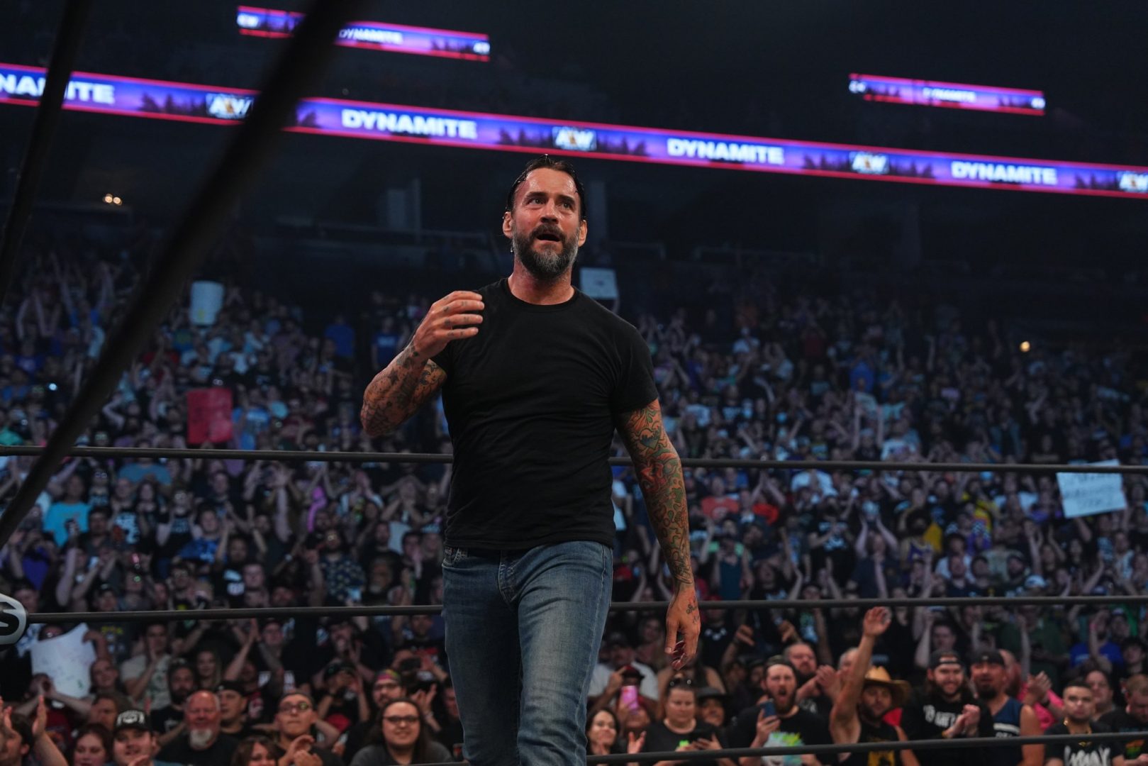 CM Punk reportedly undergoes surgery, expected out eight months - Cageside  Seats