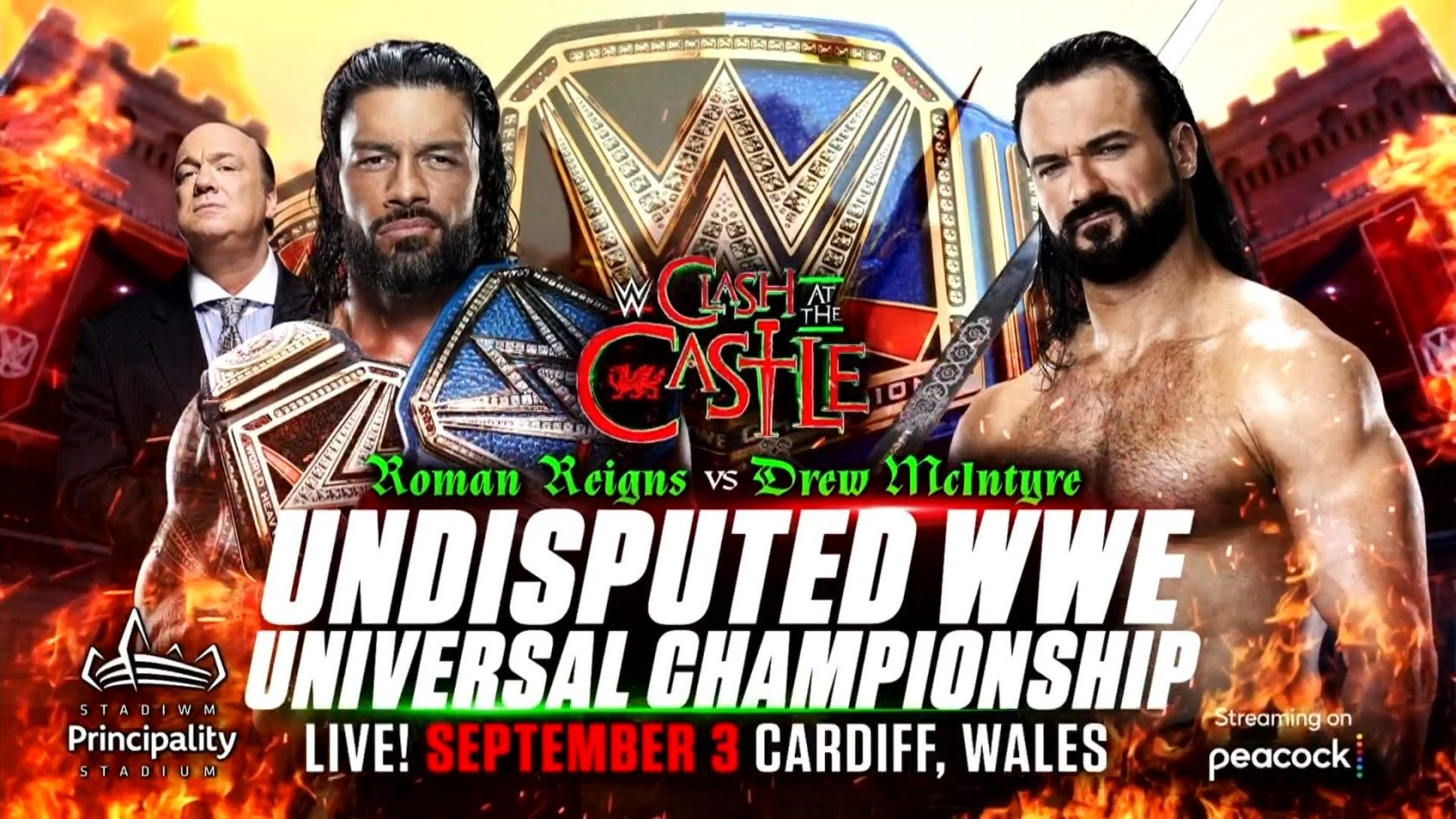 Intercontinental Title Match Added To WWE Clash At The Castle TJR