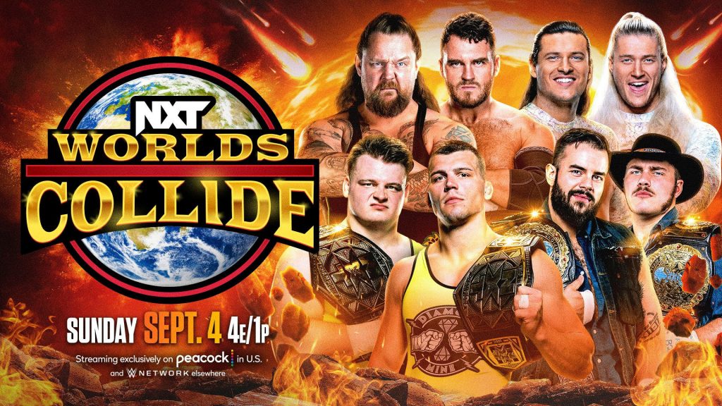 wwe nxt worlds collide tag team titles