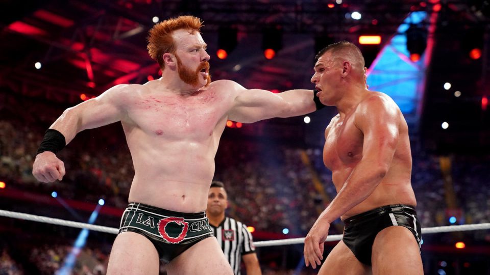 sheamus gunther wwe clash at the castle