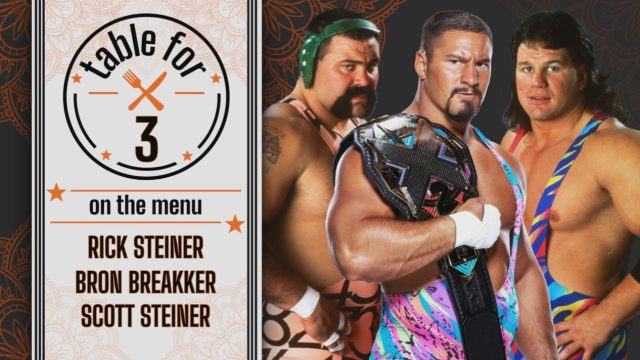 WWE Table For 3 Review: Steiner Diner - Bron Breakker, Rick & Scott