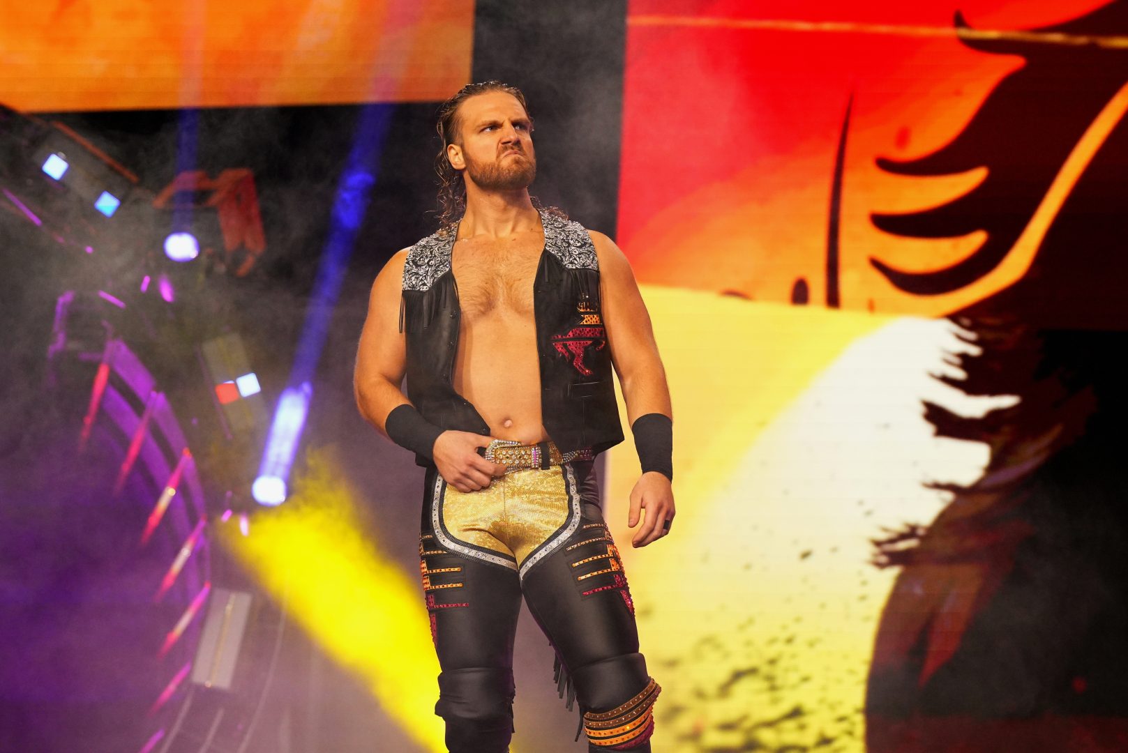 Tributes pour in for wrestler Adam Page after serious wrestling injury