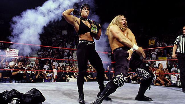 WWE 2K20 - Triple H vs Chyna, Raw Is War '99, WWF Championship Match 