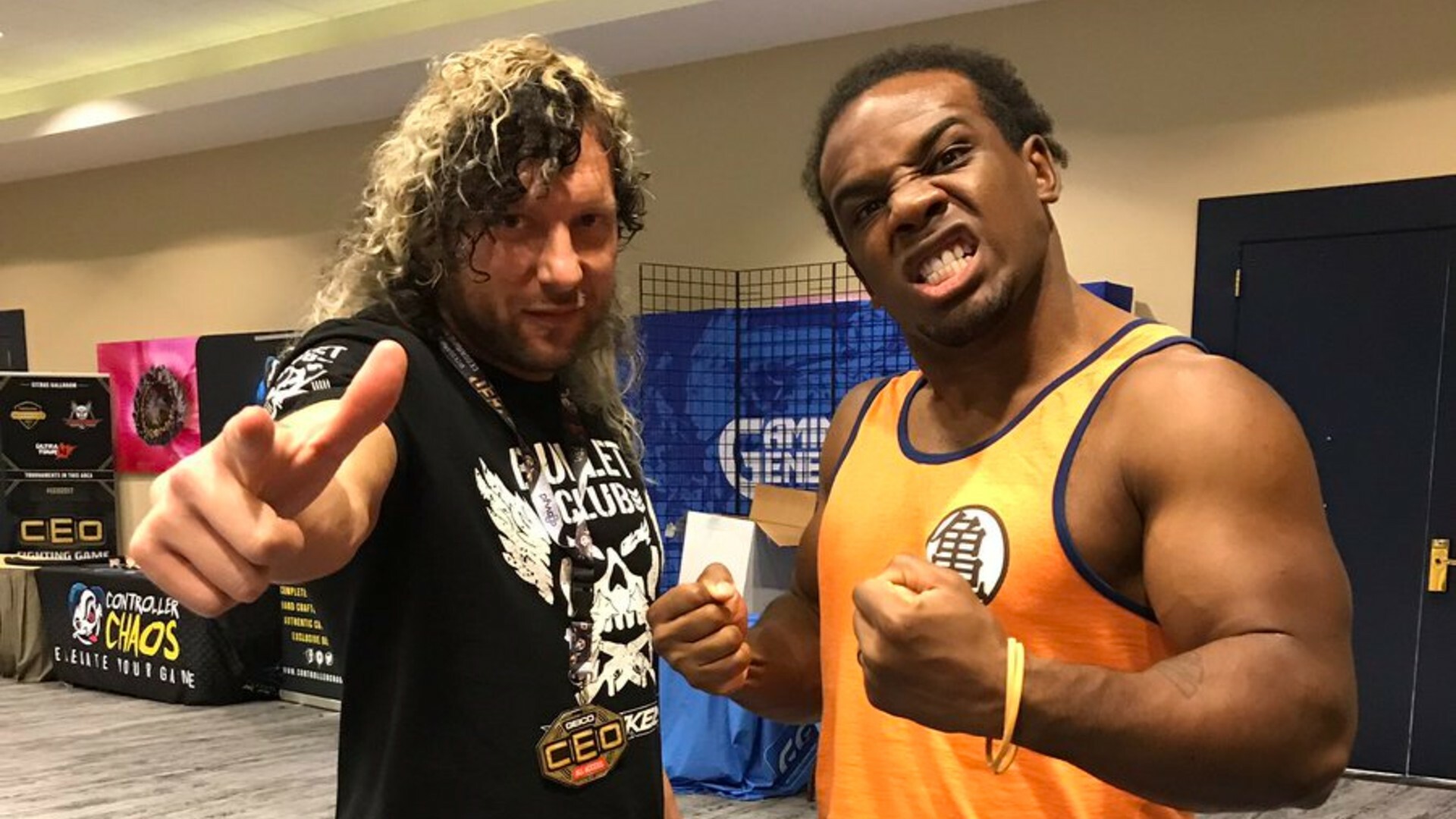 Xavier Woods-Kenny Omega Make Biting Jokes To Promote Video Game Challenge  – TJR Wrestling