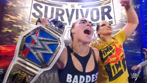 Ronda Rousey Retains WWE Smackdown Women's Championship Against Shotzi ...