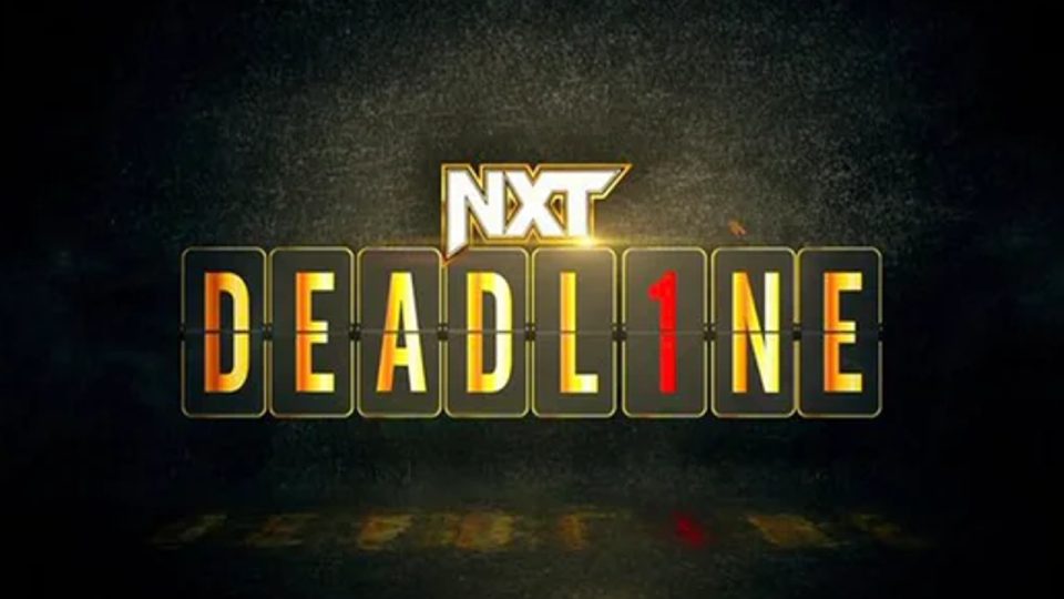 WWE Announce Brand New Match Type For NXT Deadline TJR Wrestling