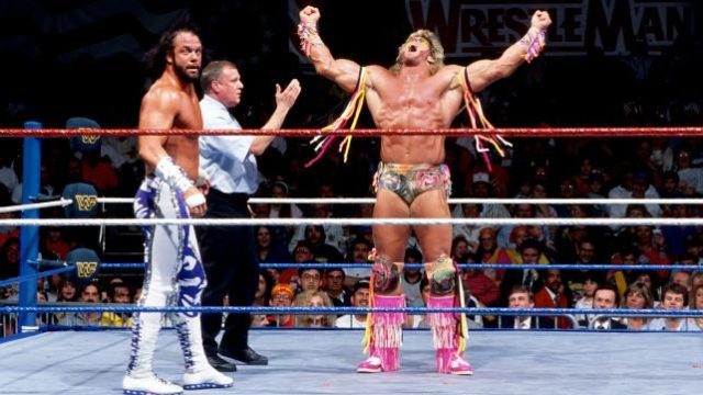 WrestleMania VII Savage vs Warrior