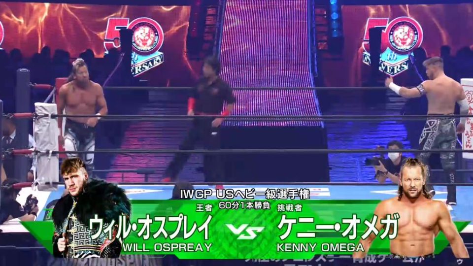 Kenny Omega vs. Will Ospreay - NJPW Wrestle Kingdom 17