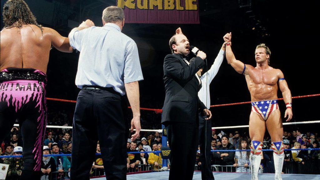 Lex Luger Recalls Bret Hart Helping Him With Royal Rumble 1994 Finish ...