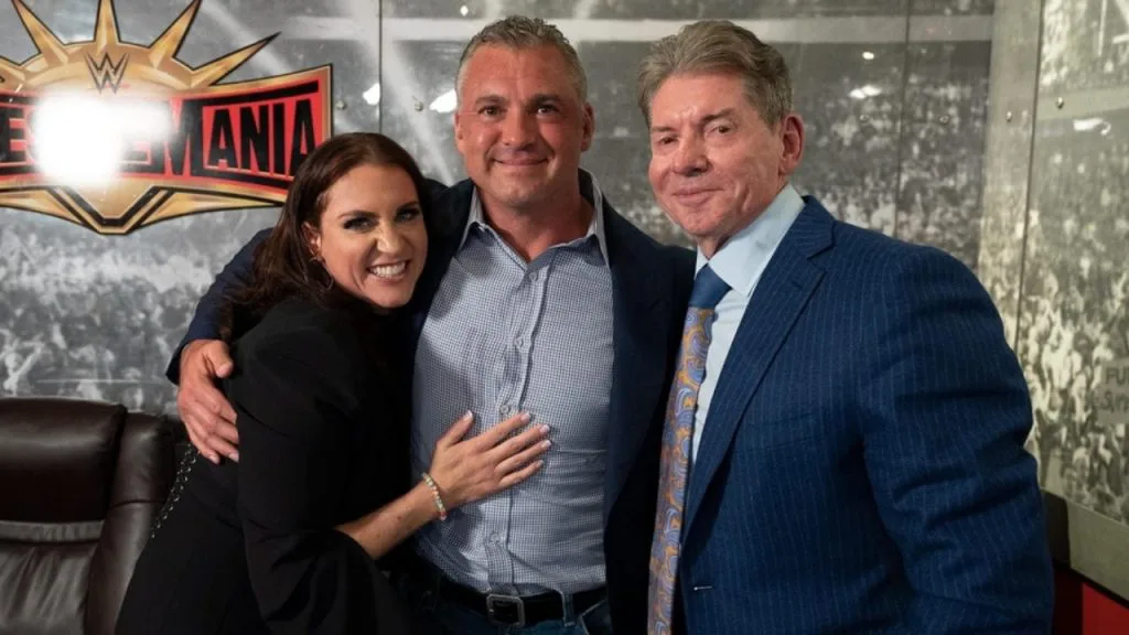 wwe vince mcmahon shane stephanie