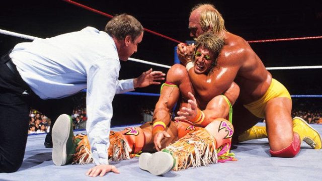 WrestleMania VI Hogan vs Warrior