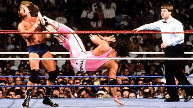 WrestleMania VIII Piper vs Hart