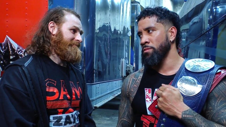 Jey Uso Returns On Wwe Smackdown To Defend Tag Team Titles Talks With Sami Zayn Tjr Wrestling 1455