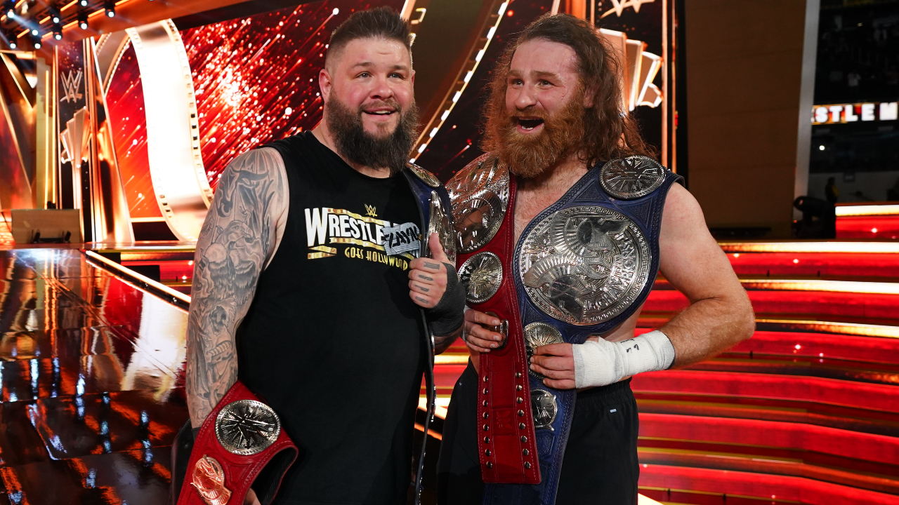 WrestleMania 39: Sami Zayn and Kevin Owens win undisputed tag team