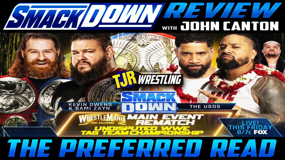 WWE Smackdown Reviews TJR Wrestling