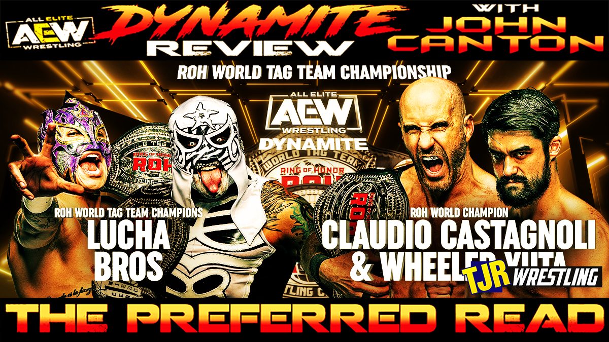 Lucha Bros Retain The ROH Tag Team Titles In The AEW Dynamite Main