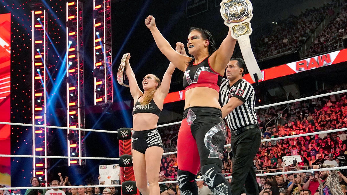 Shayna Baszler On Tag Team Run With Ronda Rousey - 