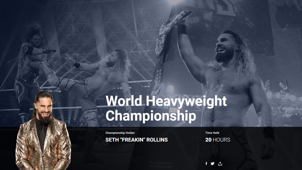 seth rollins world heavyweight title