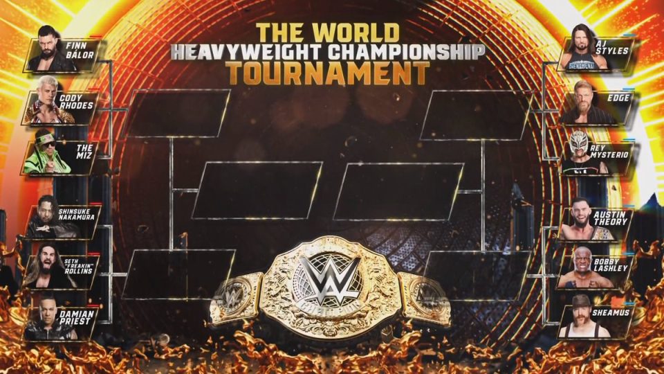 wwe world heavyweight title tournament