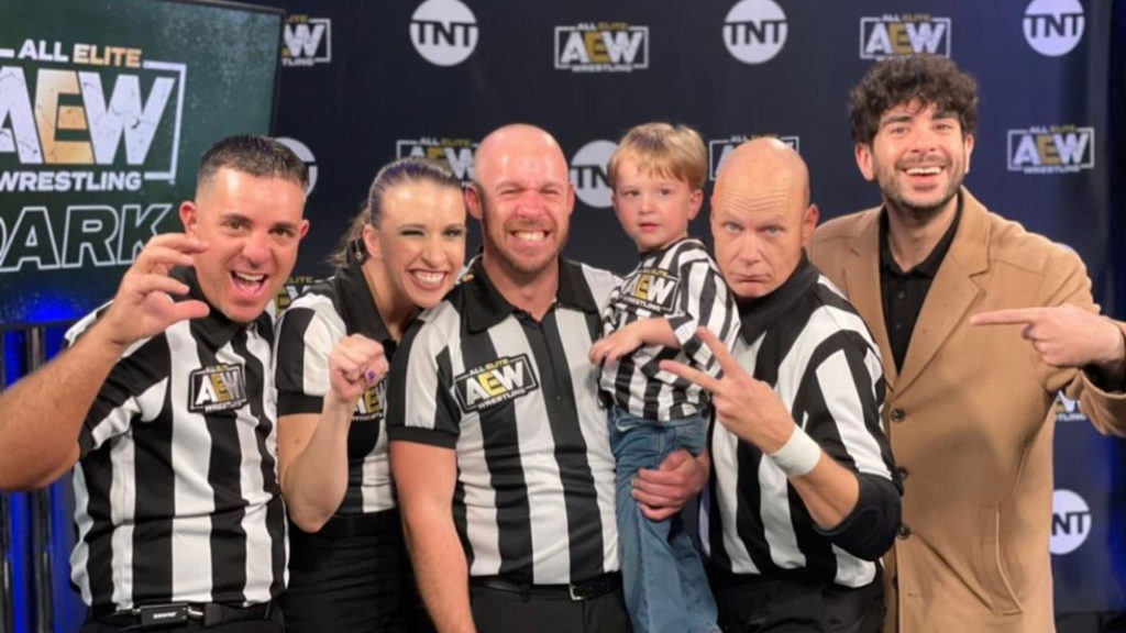 AEW Referee & Star's Dad Confirmed For Match – TJR Wrestling