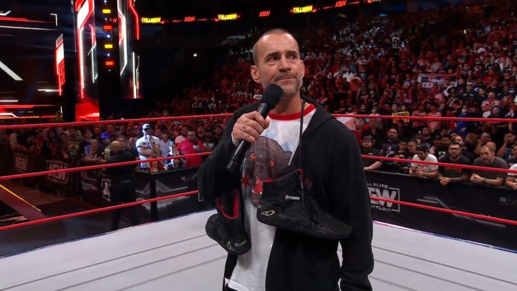 CM Punk Delivers Return Promo On AEW Collision - "I'm Tired Of Being ...