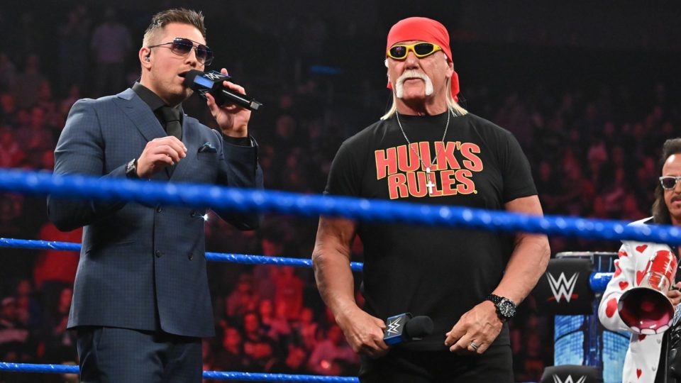 The Miz (left) and Hulk Hogan (right)