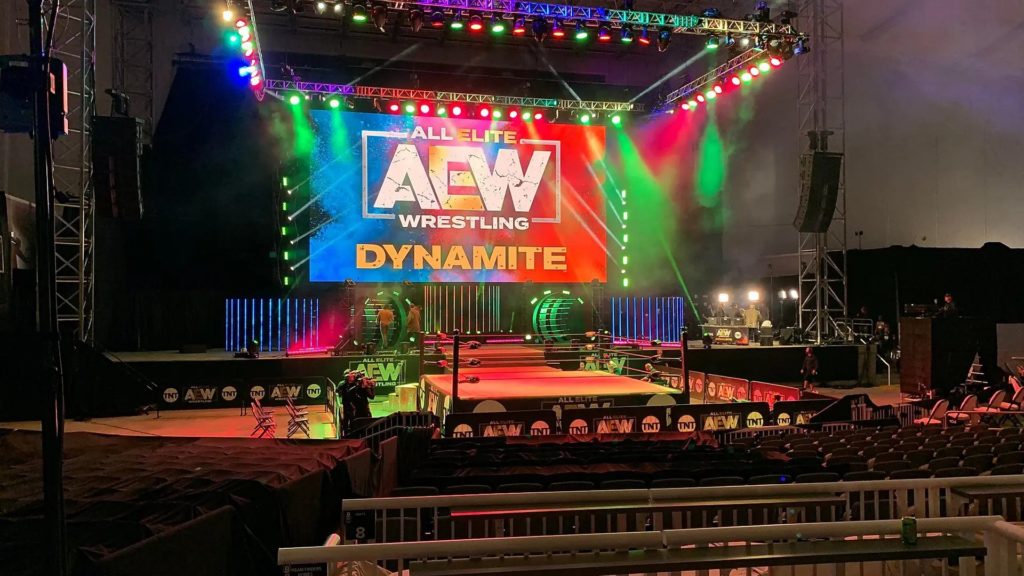 AEW Dynamite stage