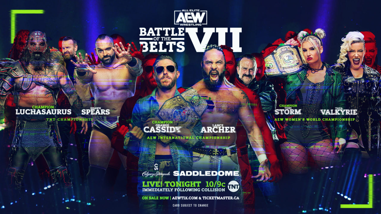 AEW Battle Of The Belts VII Results, Weather Issue Leads To Technical ...