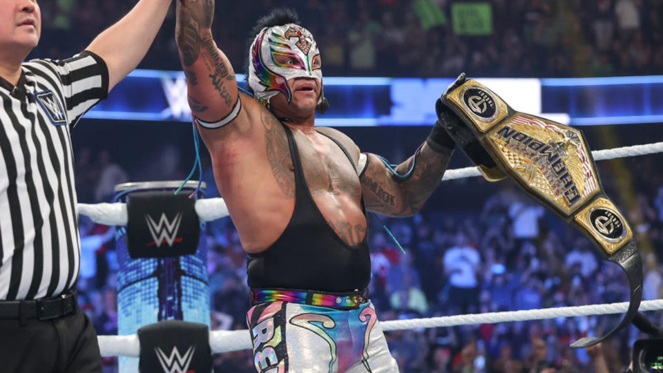 Rey Mysterio WWE US Champion