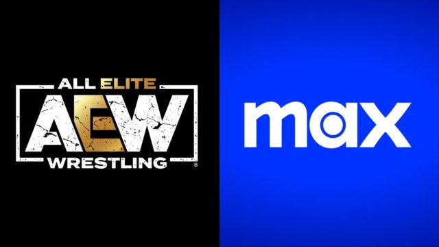 AEW All Elite Wrestling HBO Max logos