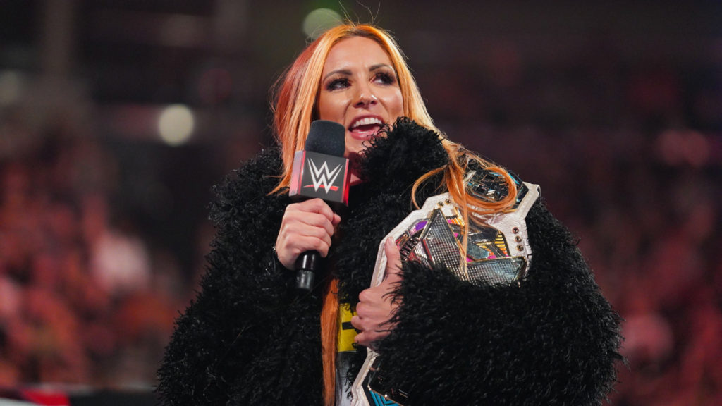 Becky Lynch WWE Raw NXT Women's Champion